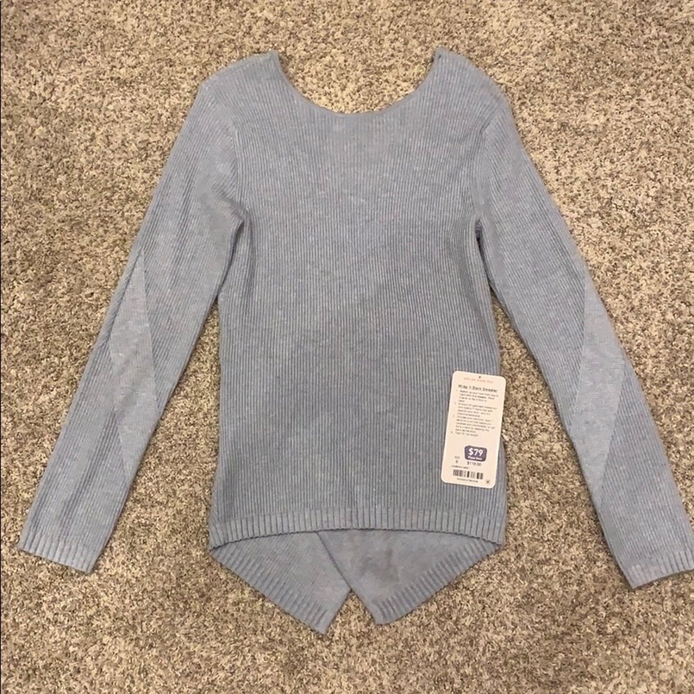 Lululemon Wrap it Back Sweater